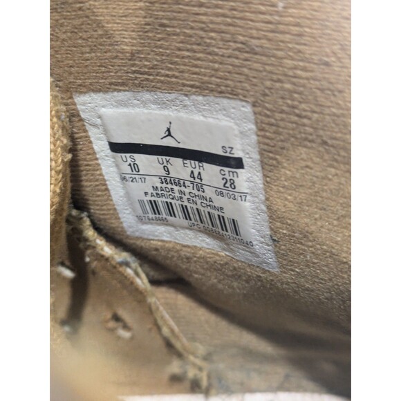 Air Jordan 6 “Golden Harvest” Wheat Suede Size 10 384664-705